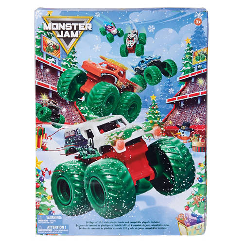 MONSTER JAM MINI アドベントカレンダー Amazon.com: Monster Jam Mini Holiday Advent Calendar, 24
